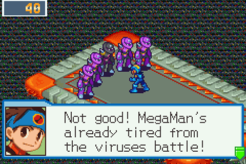 Mega Man Battle Network Part Searchman Team Killing Asscock